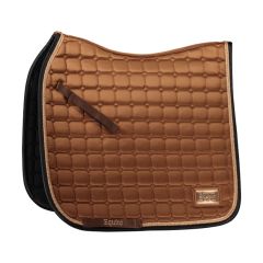 Equito Tapis de selle de dressage Noisette