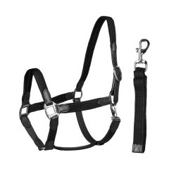 Horka Halter Set Leather Braided Nylon