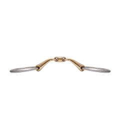 Stübben Anatomic Loose Ring Snaffle Bit Double-Jointed Level 2