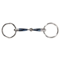 QHP Loose Ring Snaffle Anatomical Sweet Iron