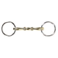 QHP loose ring Snaffle Anatomical Double Jointed Argetaan
