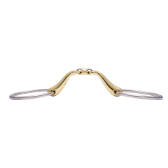 Stübben Quick Contact Loose Ring Snaffle Double Jointed Level 3