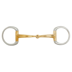 BR single-jointed eggbutt snaffle Soft Contact 12 mm Ø 55 mm