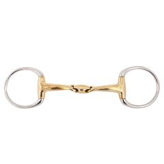 BR Double Jointed Eggbutt Snaffle Soft Contact 16 mm