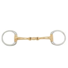 BR Double Jointed Eggbutt Bradoon Soft Contact 12 mm Ø 50 mm
