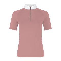 Chemise de Concours Femme Kentucky Classic Fermeture Éclair à Paillettes Manches Courtes
