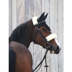 Kentucky Artificial Sheepskin Noseband Cover