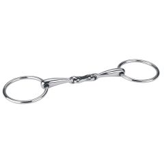 Covalliero Loose Ring Snaffle Double Jointed