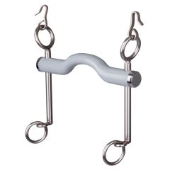 Beris Weymouth Bit with Tongue Port and Long Shanks