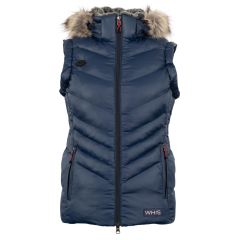 WHIS Gilet chauffant à ourlet échelonné Coach
