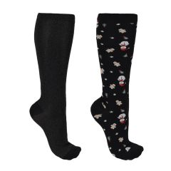 QHP Knee Socks Christmas (set of 2)