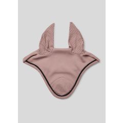Montar SS26 Summer Fly Hood in perforated mesh softshell with Champagne Crystal Logo, Blush