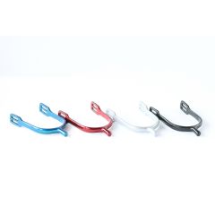 HB Stainless Steel Prince of Wales Spurs Set Shine 20mm