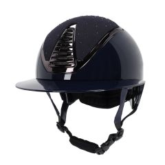 QHP Memphis Riding Helmet with Polo Visor