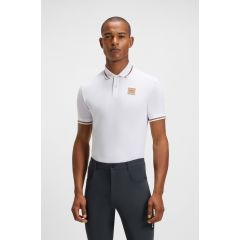 BOSS Equestrian SS26 Men's Polo Shirt Paul Patch