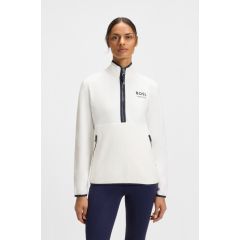 BOSS Equestrian SS26 Trainingsshirt Fedora Half Zip Felpa