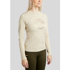 Montar FW25 MoNille Manches longues avec imprimé or rose