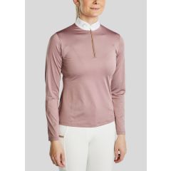 Montar FW25 MoGlenda Chemise de compétition avec bande rose dorée