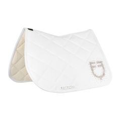 Equestro SS26 Jumping Saddle pad Rhinestone Logo
