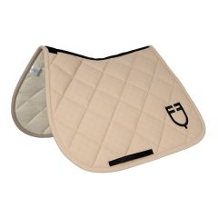 Equestro SS26 Jumping Saddle Pad Monogram Print