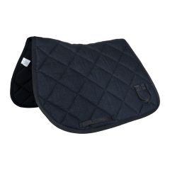 Equestro SS26 Jumping Saddle Pad Denim