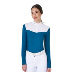 Equestro FW25 Chemise de concours en mesh technique