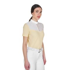 Equestro SS26 Chemise de concours élégante à strass