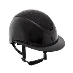Equestro Helmet Rhinestone Polo Visor