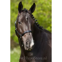 Premiera "Accadia" black patent leather halter