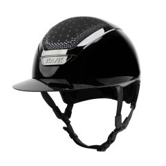 Kask Star Lady Pure Shine Chrome 2.0 Noir Crystals In-Out Black Graphite