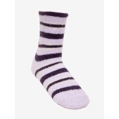 LeMieux AW25 Mini Sabrina Lilac striped Fluffies socks
