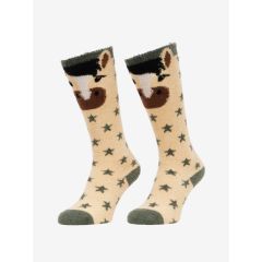 LeMieux AW25 Fluffy Character Socks Dream