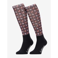 LeMieux AW25 Footsie Socks Damson