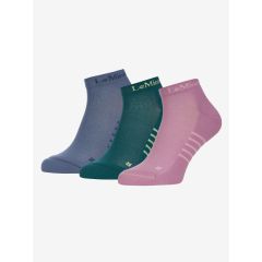 LeMieux SS26 Sneaker Socks 3-Pack