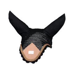 Equito Ear Bonnet Black Peach