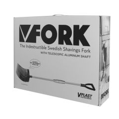 V-PLAST Fourche à fumier en plastique 2 pièces