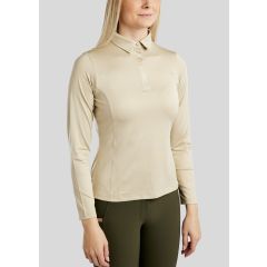 Montar FW25 MoSusan LS Polo Rosegold Imprimé et bouton-poussoir