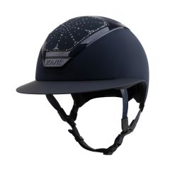 Kask Star Lady Chrome 2.0 Bleu marine Cristaux Riviera Noir Mélange Graphite