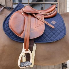 Dyon Étrivières Premium en cuir souple