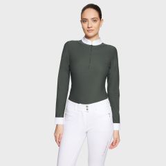 Chemise de mariée à col haut Samshield FW25 Aloise