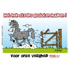 HB Stable Plate Fence