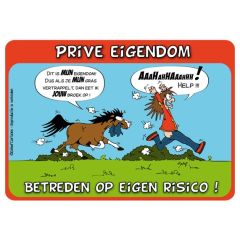 HB Stable Plate Private Property