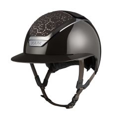 Kask Star Lady Pure Shine Chrome 2.0 Espresso Brown Crystals Vibe Greige