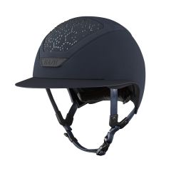 Kask Star Lady Hunter 2.0 Bleu marine Cristaux Vibe Bleu Montana Mélange
