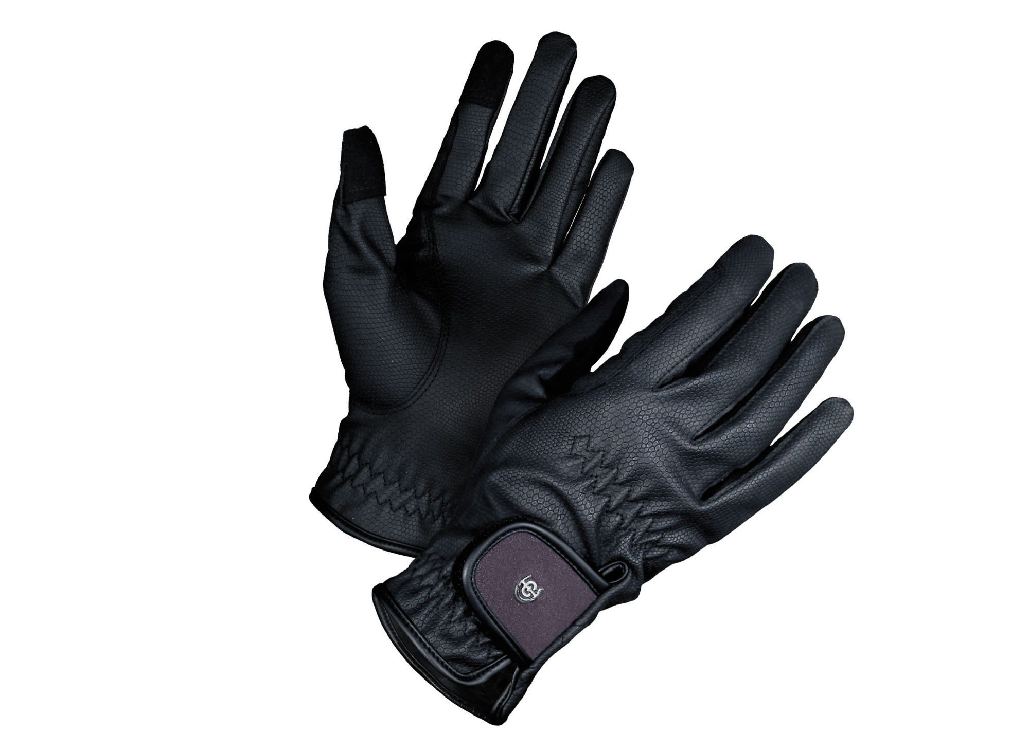 Equestrian Stockholm Dark Violet Gloves