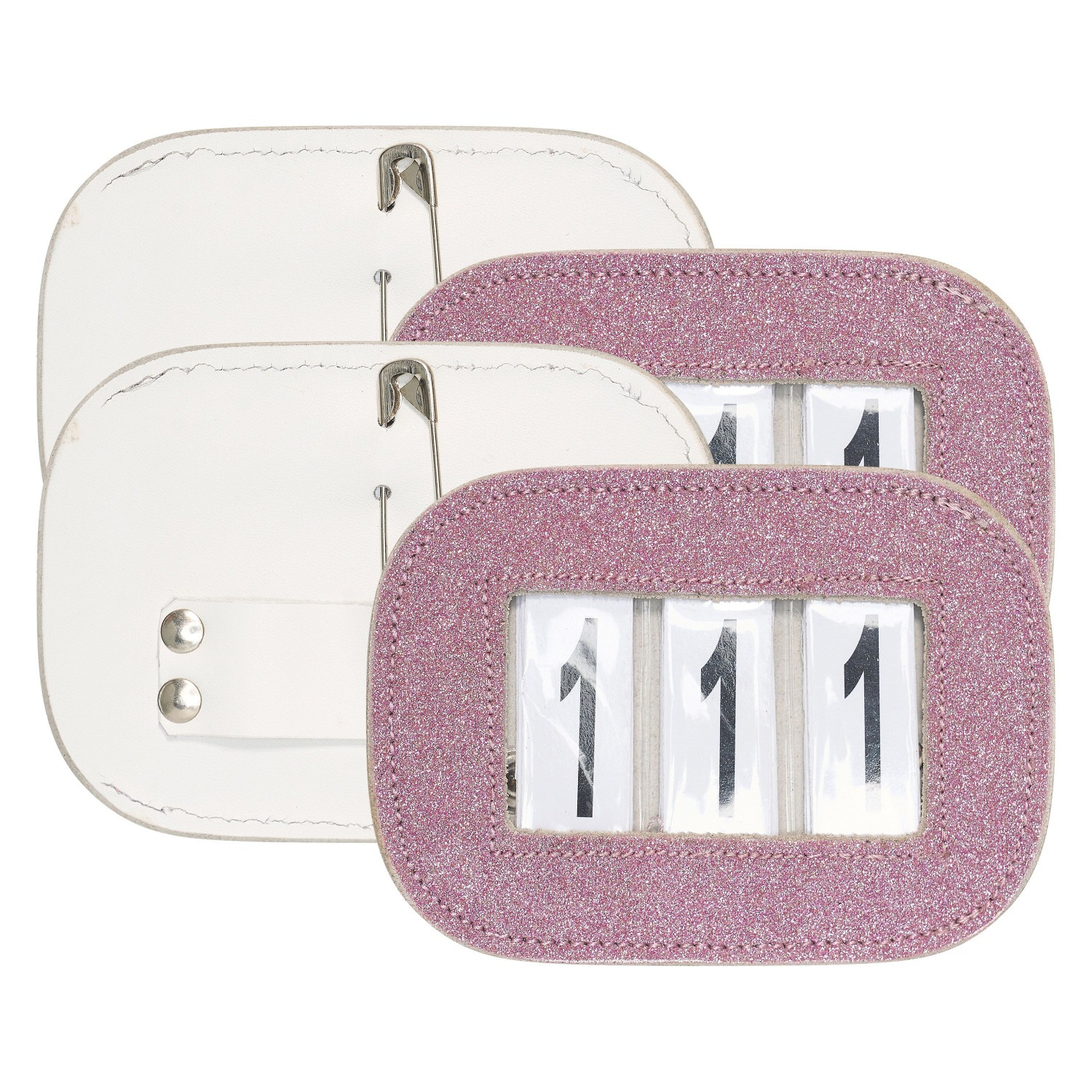 Imperial Riding SS25 Wedstrijdnummer Glitter Vierkant