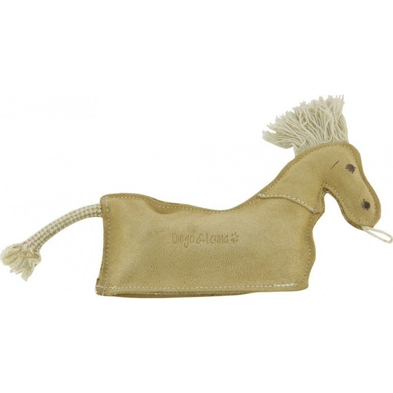 Diego and Louna leather horse