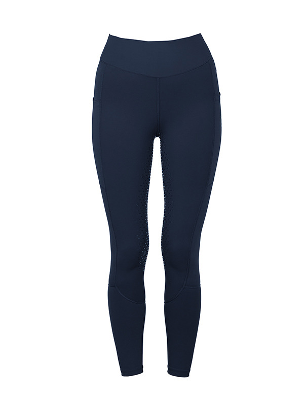 Equestrian Stockholm SS'23 Navy Riding Tights Full Grip