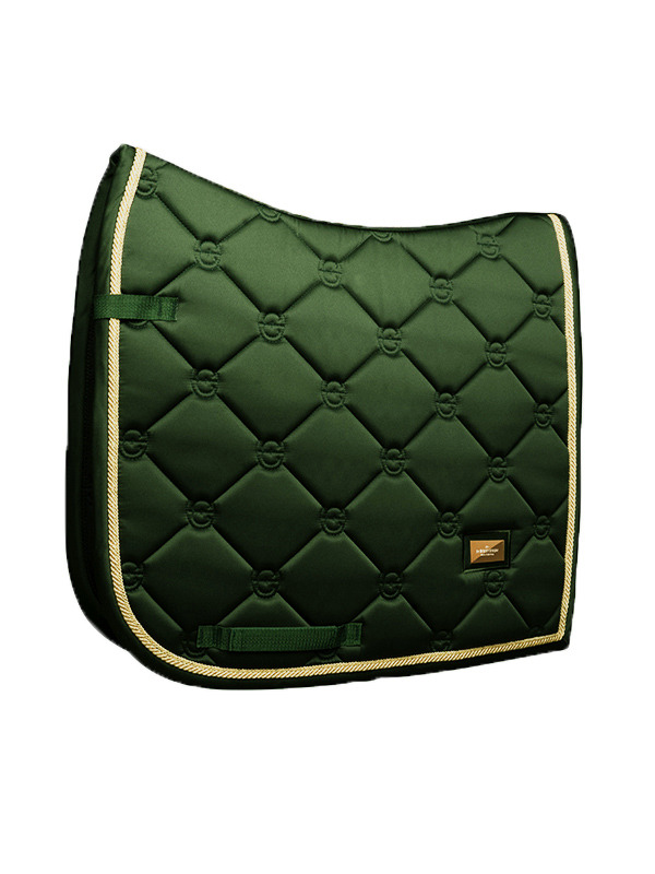 Equestrian Stockholm Forest Green Dressage Saddle Pad