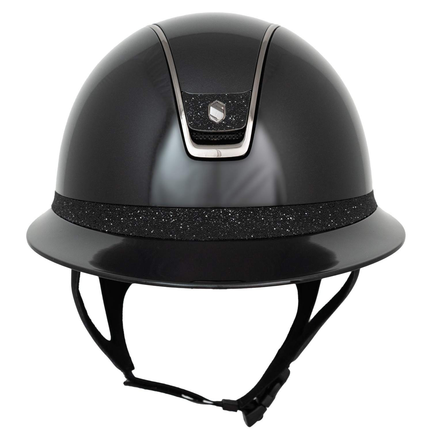 Samshield 2.0 Miss Shield Black Glossy Crystal Fabric Blason Browband